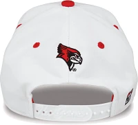 The Game Men's Illinois State Redbirds White Bar Adjustable Hat