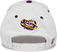 The Game Men's LSU Tigers White Bar Adjustable Hat