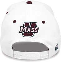 The Game Men's UMass Minutemen White Bar Adjustable Hat