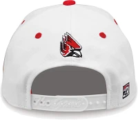 The Game Men's Ball State Cardinals White Nickname Adjustable Hat