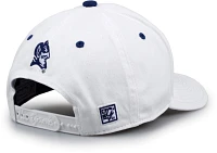 The Game Men's Duke Blue Devils White Bar Adjustable Hat