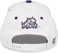 The Game Men's TCU Horned Frogs White Nickname Adjustable Hat