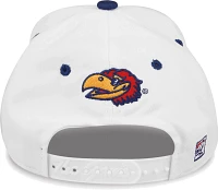 The Game Men's Kansas Jayhawks White Nickname Adjustable Hat