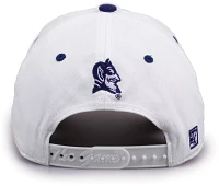 The Game Men's Duke Blue Devils White Nickname Adjustable Hat