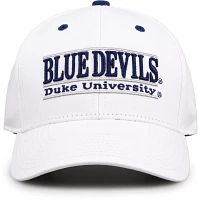 The Game Men's Duke Blue Devils White Nickname Adjustable Hat