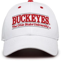 The Game Men's Ohio State Buckeyes White Nickname Adjustable Hat