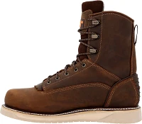 Georgia Boots Men's 8" Waterproof Lace-Up Wedge Work Boots