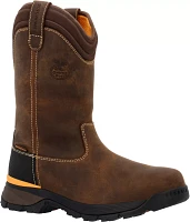 Georgia Boots Men's 11" Pull-On Waterproof Work Boots