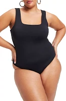 Good American Women's Scuba Modern Tank Bodysuit