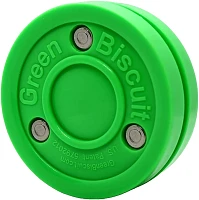 Green Biscuit Street Hockey Puck - 2 Pack