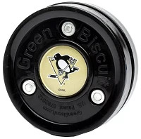 Green Biscuit NHL Team Logo Puck