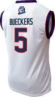 Genuine Collective Men's Connecticut Huskies Paige Bueckers #5 White Replica Basketball Jersey