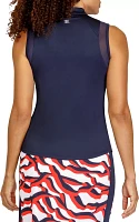 Tail Women's Weylyn Sleeveless Golf Polo