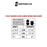 Gerbing Men's 7V Heated Glove Liners