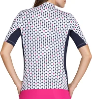 Tail Women's Notched Collar 1/4-Zip Golf Polo