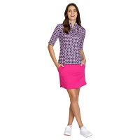 Tail Women's Raglan 1/4-Zip Golf Polo