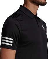 adidas Men's Club 3 Stripes Tennis Polo