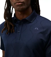 J.Lindeberg Men's Mat Jacquard Regular Fit Polo