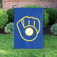 Party Animal Milwaukee Brewers Premium Garden Flag