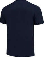 Image One Men's Gonzaga Bulldogs Blue Arch Logo T-Shirt