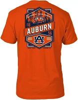 Great State Clothing Men's Auburn Tigers Orange Double Diamond Crest T-Shirt