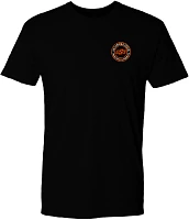 Great State Clothing Men's Oklahoma Cowboys Black Whiskey Label T-Shirt