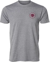 Great State Clothing Men's Texas A&M Aggies Grey Washed Flag T-Shirt