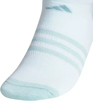 adidas Girls' Superlite No Show Socks – 6 Pack