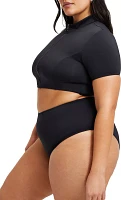 Good American Women's Compression Swim Shirt