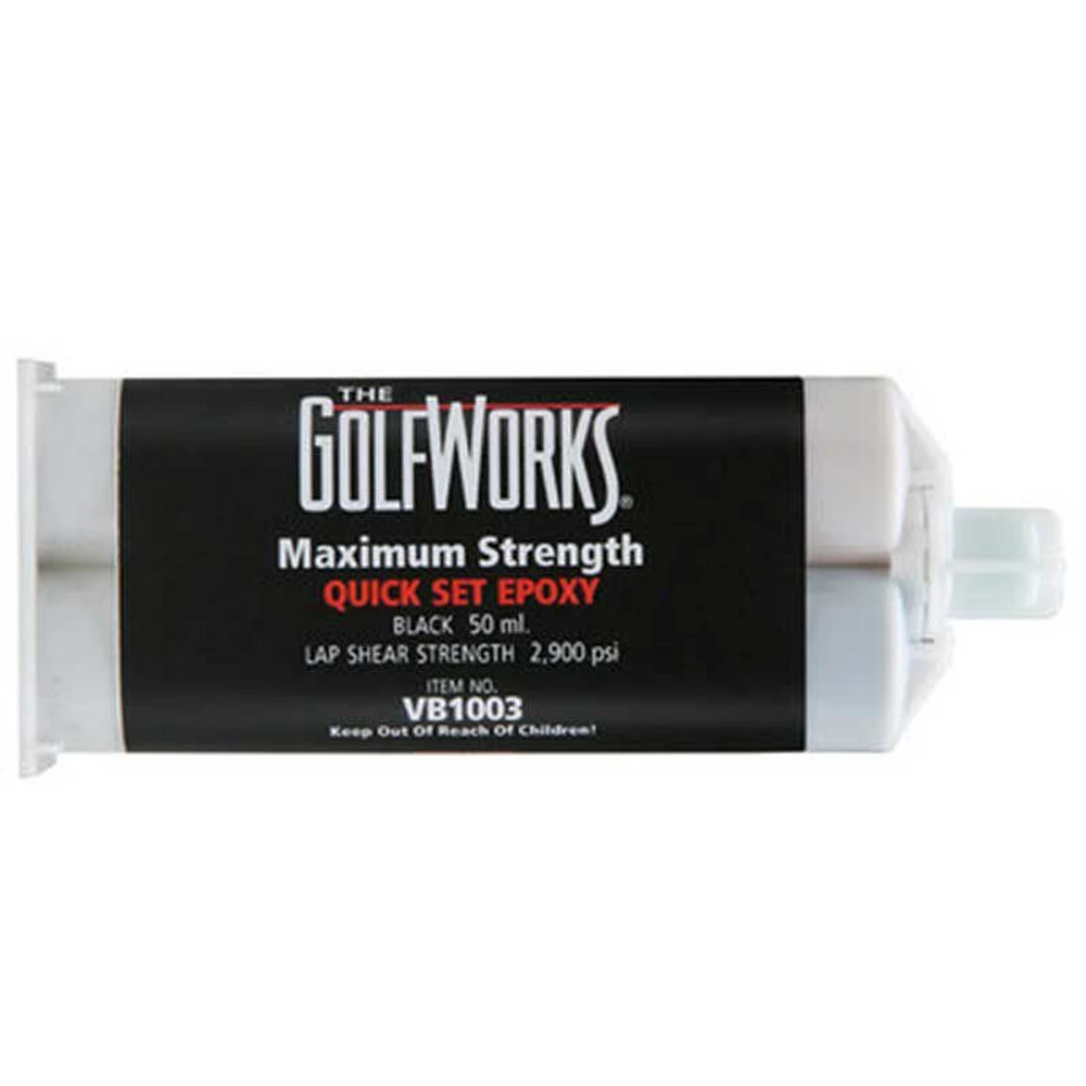 The GolfWorks Maximum Strength Quick Set Epoxy