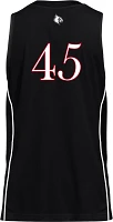 adidas Men's Louisville Cardinals #45 Black Swingman Replica Basketball Jersey