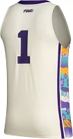 adidas Men's Prairie View A&M Panthers #1 White Replica Basketball Jersey