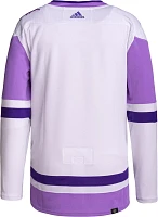 adidas 2023 Hockey Fights Cancer Los Angeles Kings ADIZERO Authentic Jersey