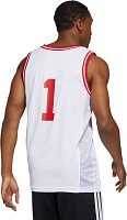 adidas Men's Indiana Hoosiers #1 White Reverse Retro 2.0 Replica Basketball Jersey