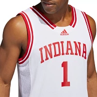 adidas Men's Indiana Hoosiers #1 White Reverse Retro 2.0 Replica Basketball Jersey