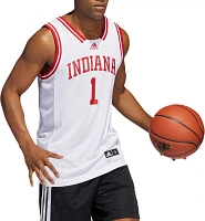 adidas Men's Indiana Hoosiers #1 White Reverse Retro 2.0 Replica Basketball Jersey