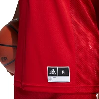 adidas Men's Louisville Cardinals #1 Cardinal Red Reverse Retro 2.0 Replica Basketball Jersey