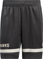 adidas Men's Kansas Jayhawks Grey Retro Reverse Basketball Shorts