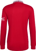 adidas Manchester United '22 Home Replica Long Sleeve Jersey