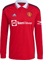 adidas Manchester United '22 Home Replica Long Sleeve Jersey