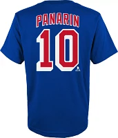 NHL Youth New York Rangers Artemi Panarin #10 Blue T-Shirt