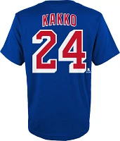 NHL Youth New York Rangers Kaapo Kakko # 24 Royal Player T-Shirt