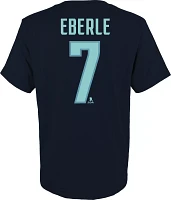 NHL Youth Seattle Kraken Jordan Eberle #7 Navy T-Shirt