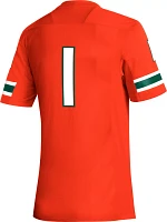 adidas Men's Miami Hurricanes #8 Cardinal Red Replica Football Jersey