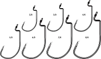 VMC Heavy Duty Wide Gap Fish Hooks