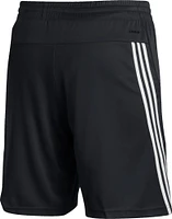 adidas Men's Nebraska Cornhuskers Black 3-Stripe Shorts