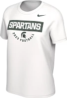 Nike Men's Michigan State Spartans White Student Body T-Shirt