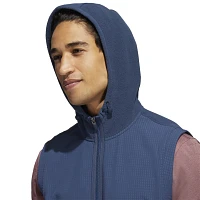 adidas Men's Statement Full Zip Hooded Golf Vest