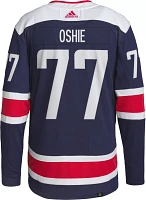 adidas Men's Washington Capitals T.J. Oshie #77 Navy Authentic Jersey