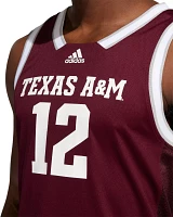 adidas Men's Texas A&M Aggies Maroon Swingman Basketball Jersey